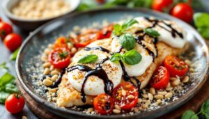 Genießer-Rezept für Hähnchen-Caprese mit viel Protein