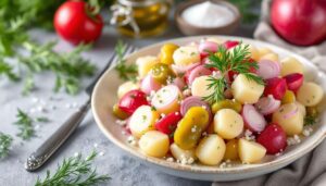 Rosa Kartoffelsalat: Rosarot ohne Brille genießen