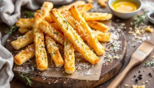 Rosmarin-Käsestangen: knuspriger Snack für jede Situation