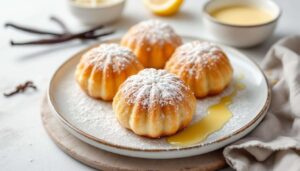 Buchteln mit Vanillesauce: fluffige Hefekugeln aus dem Ofen, ganz klassisch