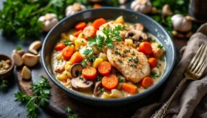 Hähnchentopf: der cremige One Pot für gemütliche Tage