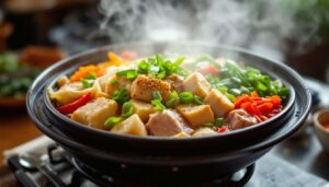 Koreanischer Eintopf: rezept für würzige Gaumenfreude !