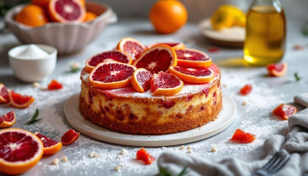 Service Essen und Trinken - Julia Floß backt Blutorangenkuchen – mit Rezept!