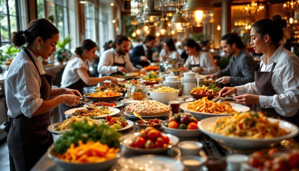 Teller vollladen und dann wegschmeißen: Kommt die Strafgebühr am Buffet?