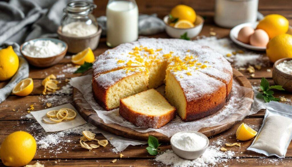 Rezept für Zitronen-Joghurtkuchen: Saftig, schnell und einfach